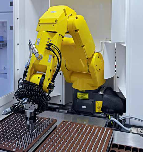 Ewag Insert Line - CNC Grinder - Robot